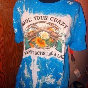 Bleached country song t-shirt